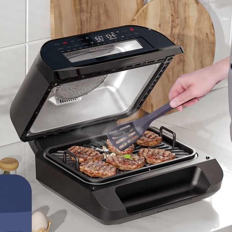 Home Smart 10l 7 in 1 Olievrije Fryer Observatie Venster Power XL Air Flyer Fryer Grill