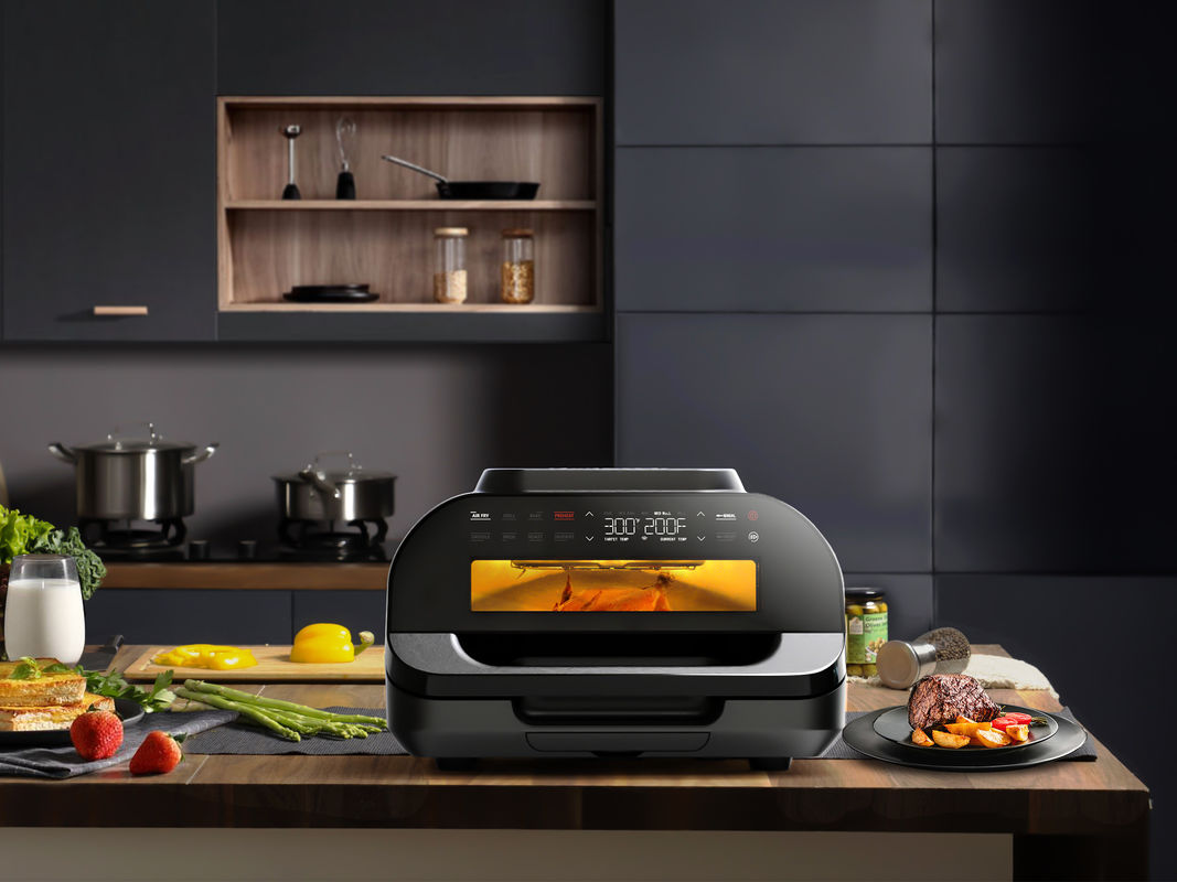 Home Smart 10l 7 in 1 Olievrije Fryer Observatie Venster Power XL Air Flyer Fryer Grill