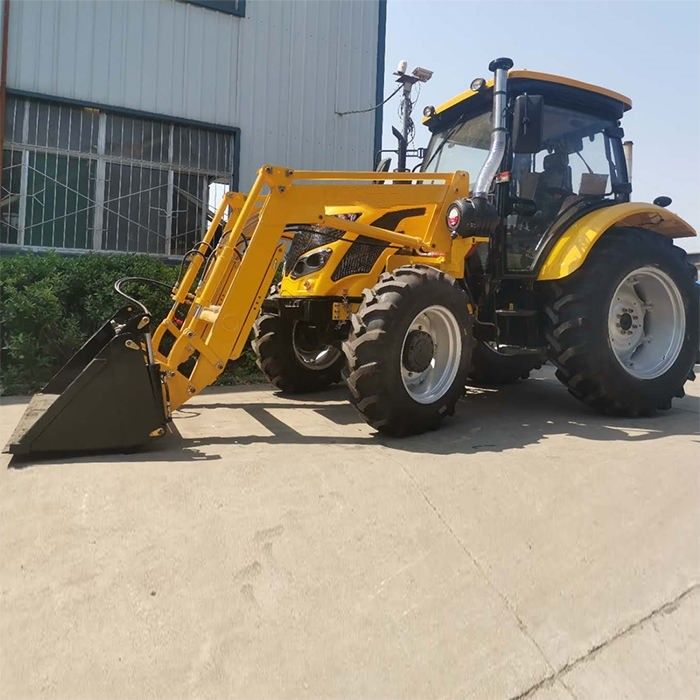 Nieuwe 2024 Gear Drive Farm Tractor 110HP 120HP Wheel Tractor Met Gearbox