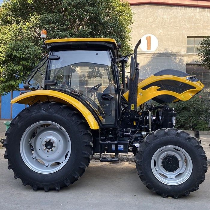 Nieuwe 2024 Gear Drive Farm Tractor 110HP 120HP Wheel Tractor Met Gearbox