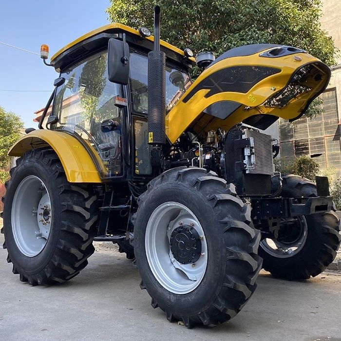Nieuwe 2024 Gear Drive Farm Tractor 110HP 120HP Wheel Tractor Met Gearbox