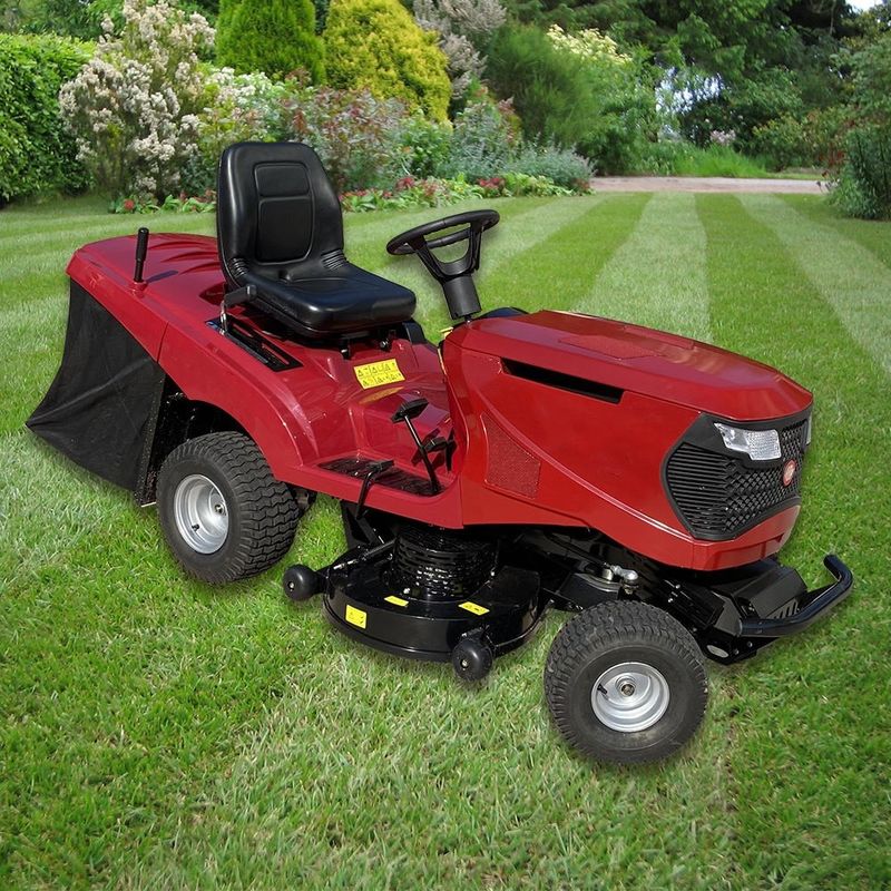 Gas aangedreven grasmaaier met 725cc motor 4IN maximale snijhoogte 1600W motor