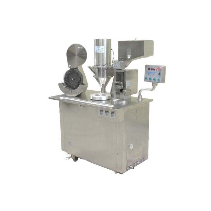 Verstelbare uitgang Hard capsule vulmachine 5.75kw Grootte 3 capsule vulmachine