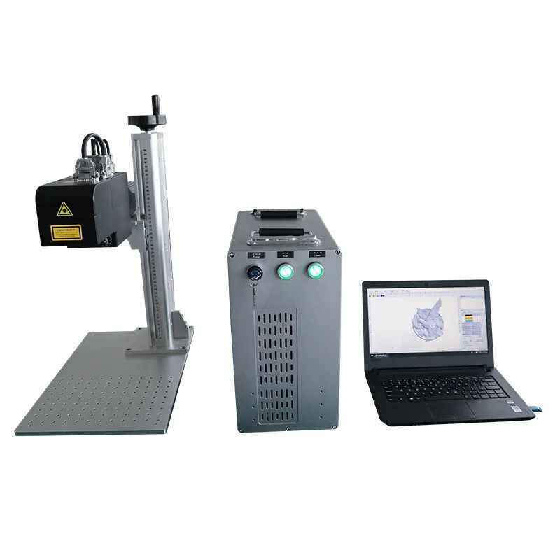 100W Mopa JPT Kleur 3d Dynamisch Focus Laser Markeringsmachine