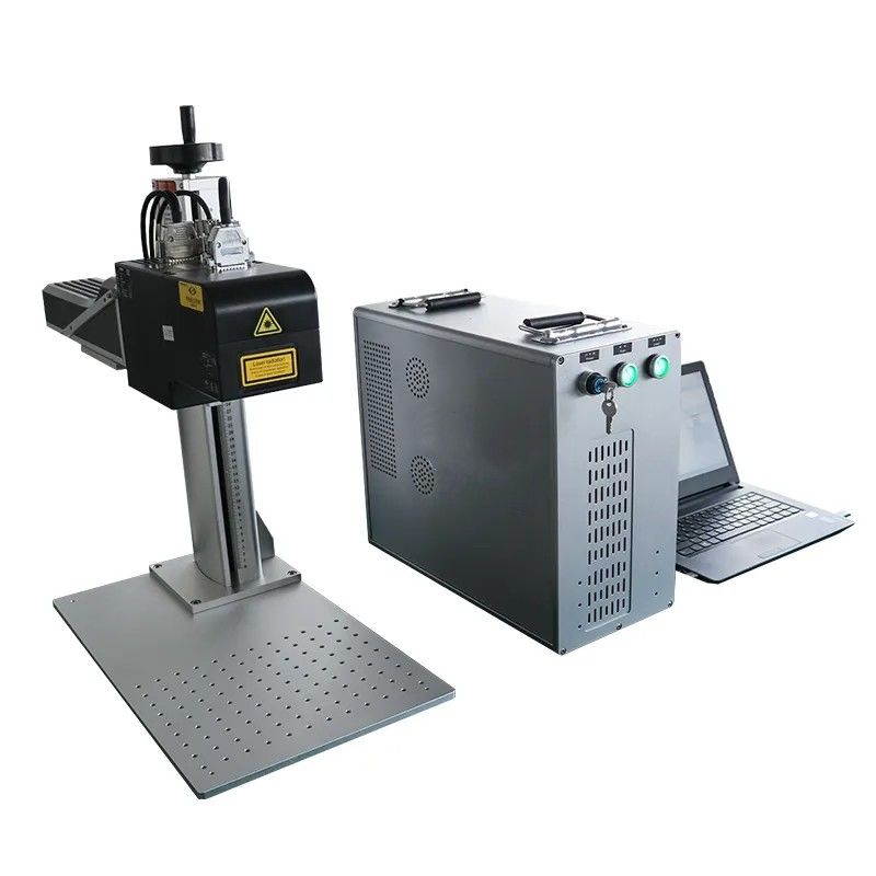100W Mopa JPT Kleur 3d Dynamisch Focus Laser Markeringsmachine