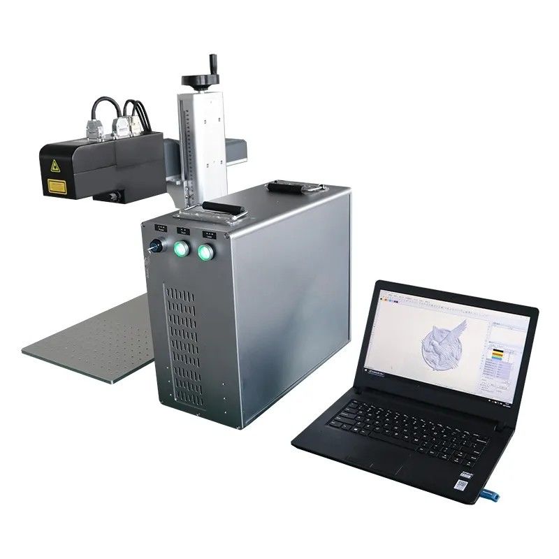 100W Mopa JPT Kleur 3d Dynamisch Focus Laser Markeringsmachine