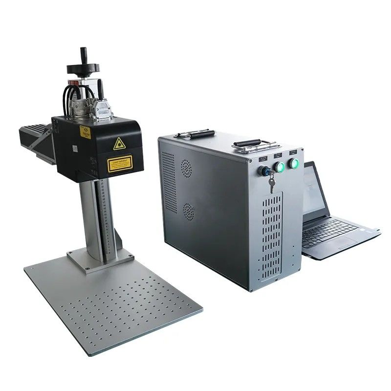 100W Mopa JPT Kleur 3d Dynamisch Focus Laser Markeringsmachine