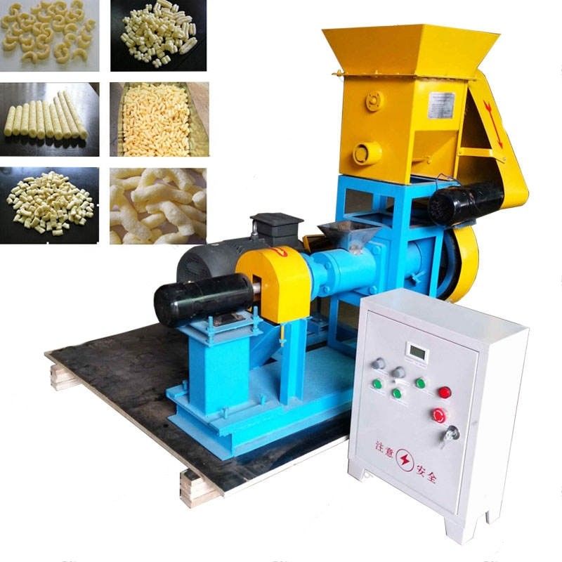 De meest populaire snacks opgeblazen voedsel millet maïs puff extruder machine