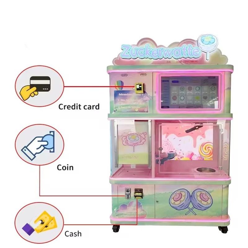 Fabrieksprijs Mini Gas Type Cotton Candy Machine Productie Commercieel