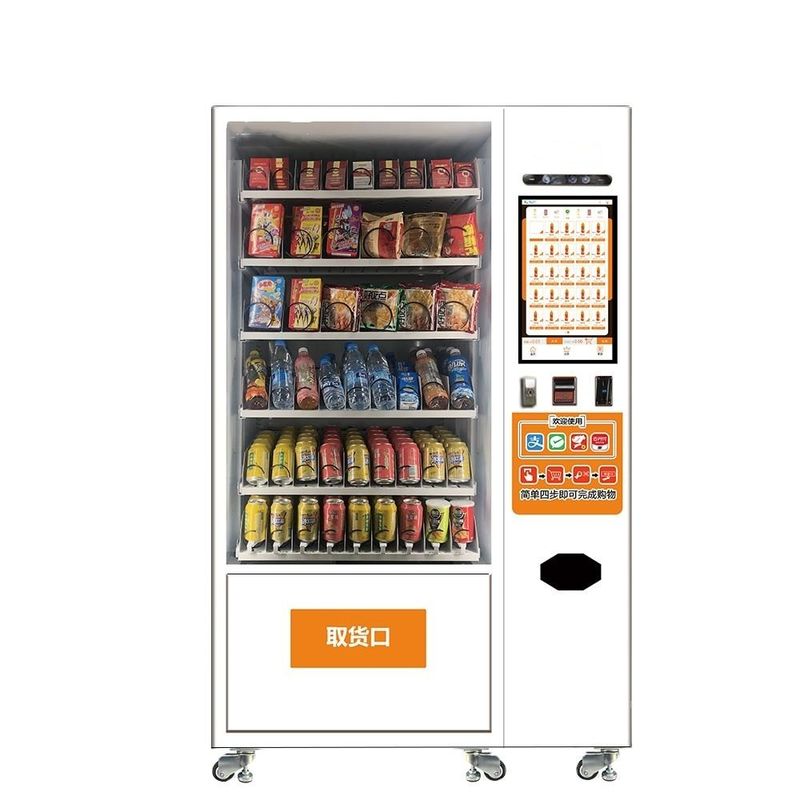 Fabriek op maat goedkoop touchscreen goedkope drank vending machines voor snacks