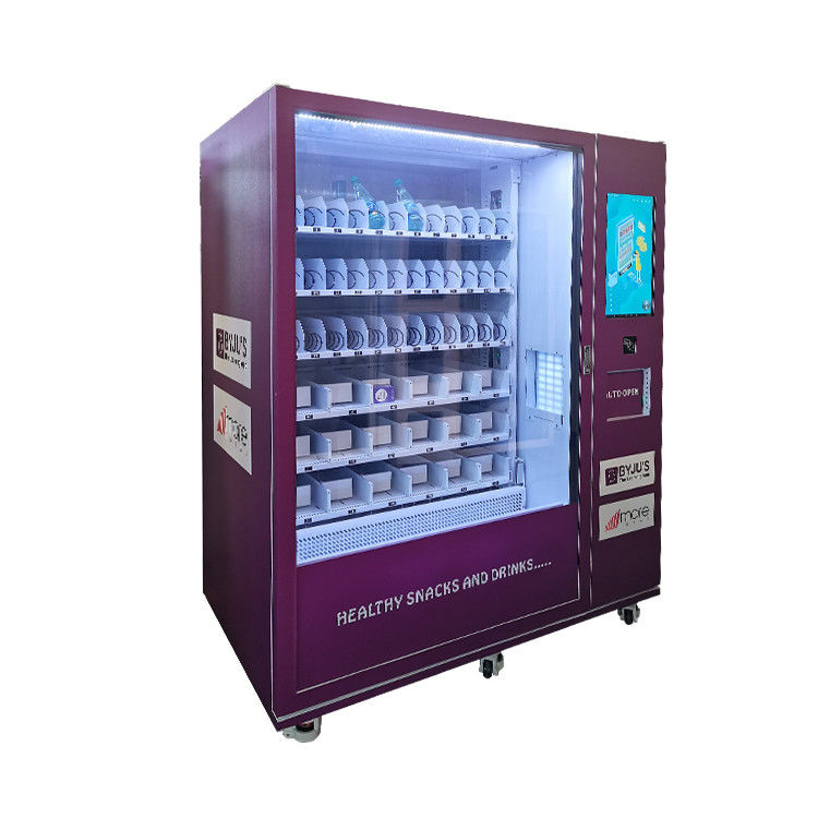 Hightech auto open deur snack koud drankje lift verkoopmachine met spiraal en direct duwen
