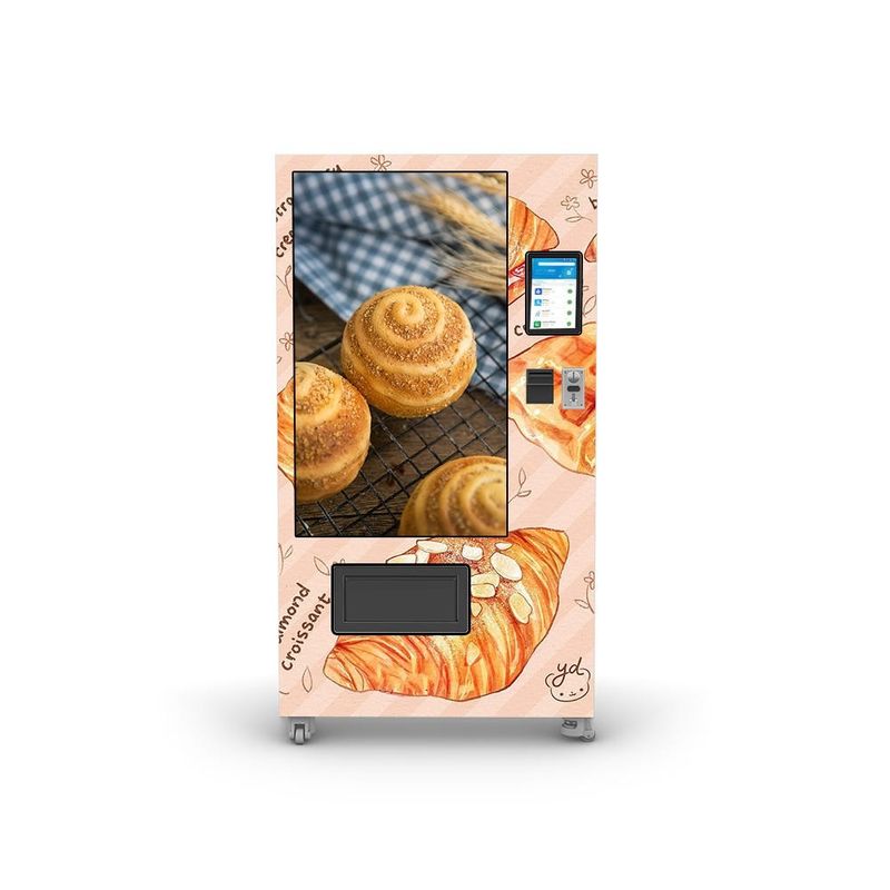 50W automatische brood snack voedsel en drank producten Qr Pay automaten