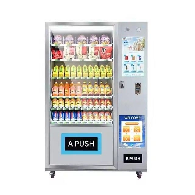 Combo Fabriek Levering Topkwaliteit Volledige diensten Goed Gezond voedsel Snack En Drank Automaten te koop