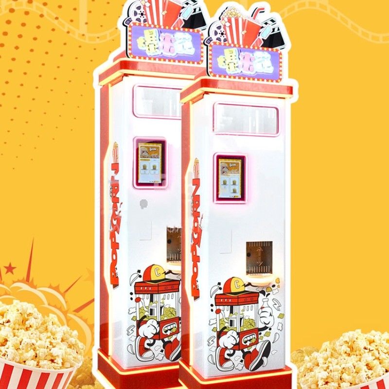 Popcornmachine Kaartbedrijfsleverancier Popcornmunten Voedsel Snack Vending machines Distributeurs