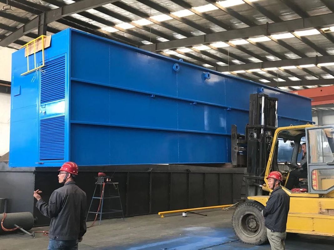Containers Compact Mbr Kleine industriële verpakking Verpakte afvalwaterzuiveringsinstallatie Gemeentelijke afvalwaterzuiveringsinstallatie
