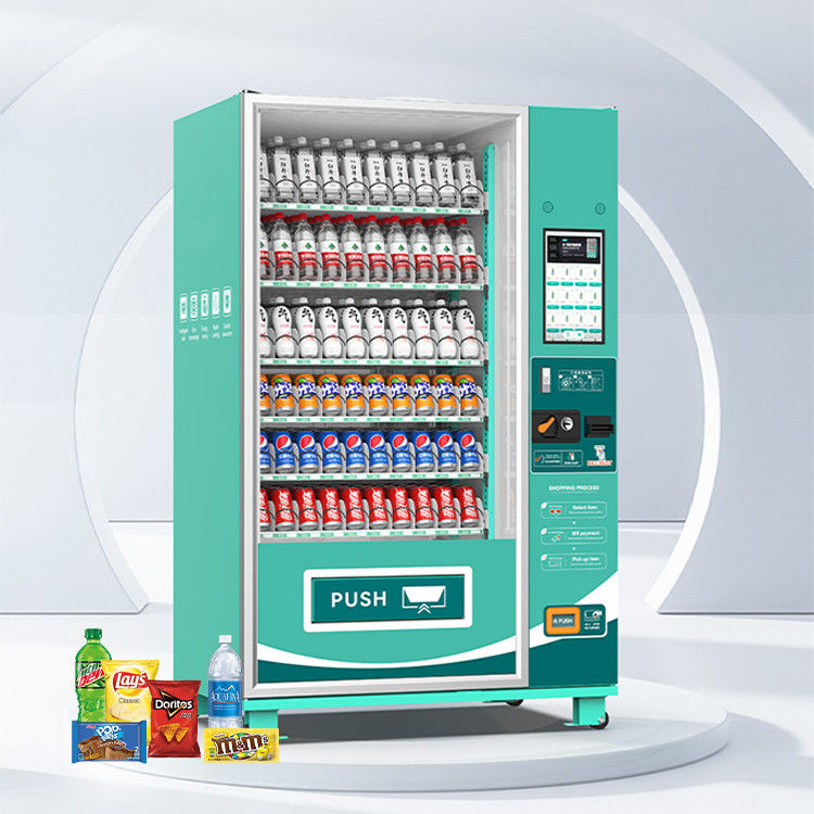 Winkelcentrum koud drankje op maat gekleurde verf sticker machine met scherm