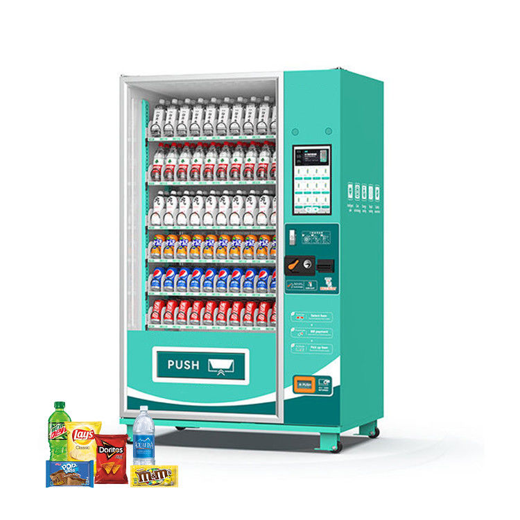 4G Wifi netwerk metalen verkoopmachine met aangepaste kleurenverf sticker