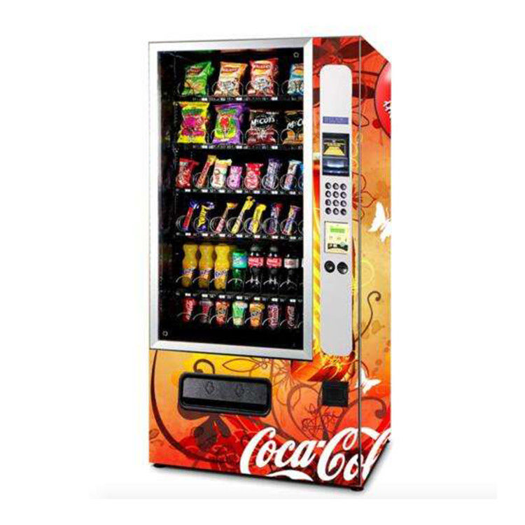 Temperatuurbereik volgens de items binnen commerciële koffiemachine voor snacks en aanpasbare opties