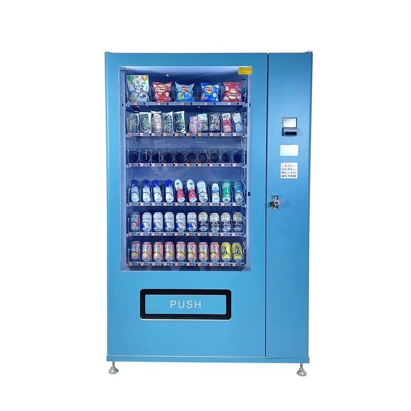 220V 50HZ Vending Machine Met Betalingssysteem Papiergeld / Munt / Scan En Aanpasbare Kleuren Verf Sticker