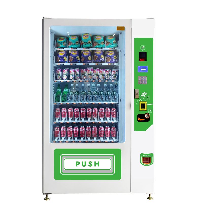 220V 50HZ Vending Machine Met Betalingssysteem Papiergeld / Munt / Scan En Aanpasbare Kleuren Verf Sticker