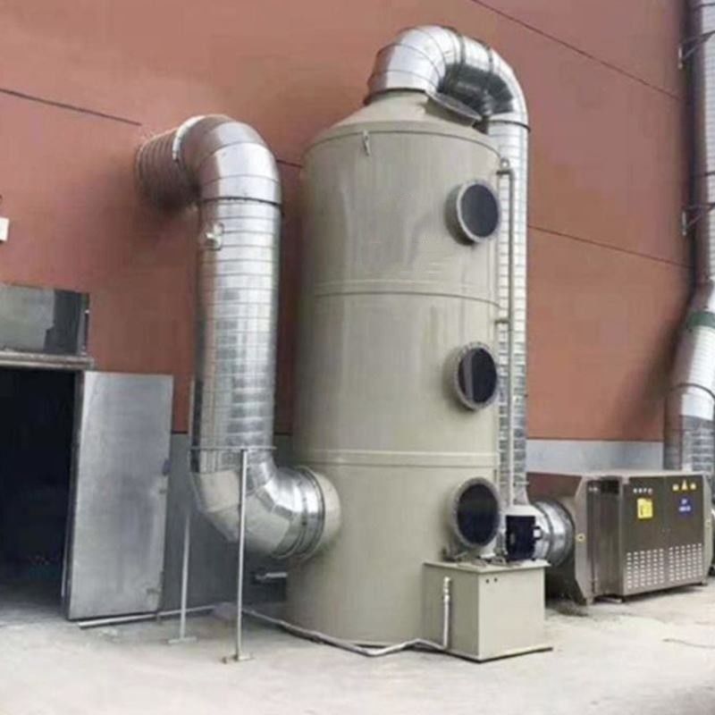 990,9% zuiveringsdoeltreffendheid Afvalgasbehandelingsapparatuur met voorluchtfilter en 0,75-7,5 kW vermogen