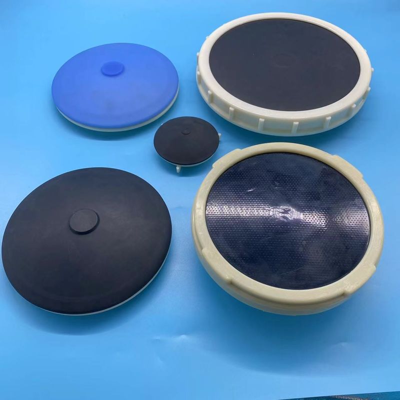 High Oxygen Nano Micro Bubble Diffuser Aeration Head Trays Flat Plate Disc Type Diaphragm Disk Aerator